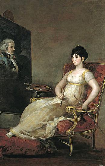 Francisco de Goya Portrait of the Duchess of Medina Sidonia china oil painting image